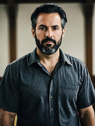 Realistic Bible Man Costume Portrait