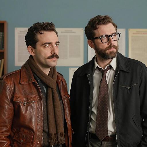 Mid-20th Century Duo Portrait