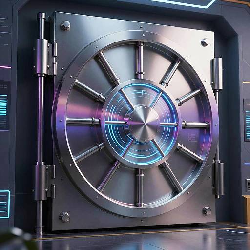 Cyber Secure Vault Artwork