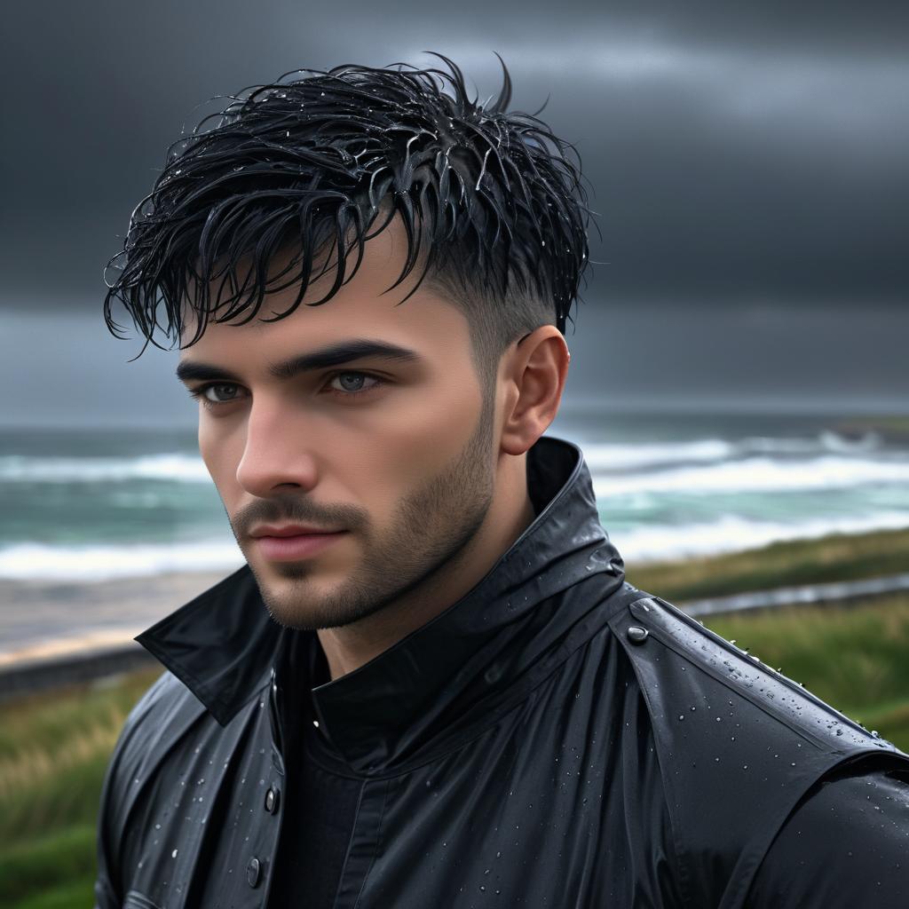 Cinematic Portrait of a Breton Man