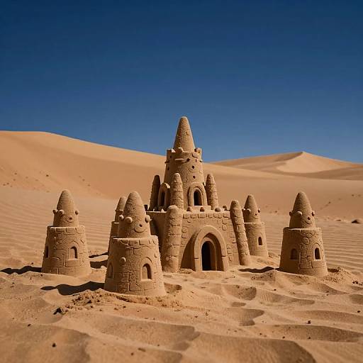 Enchanted Desert Sandcastle Creatures