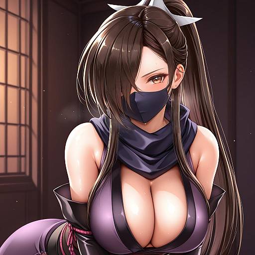 Illustration of Kagero (fire emblem), fire emblem in the style of Akatsuki akane