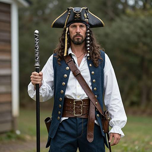 Pirate Costume Inspired by Revolutionary War