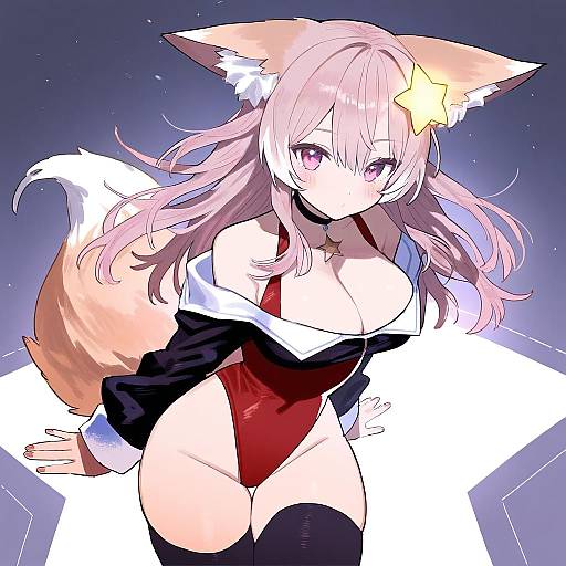 Illustration of Annytf, indie virtual youtuber in the style of Yu 65026