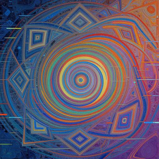 Dreamlike Fusion of Colors and Patterns