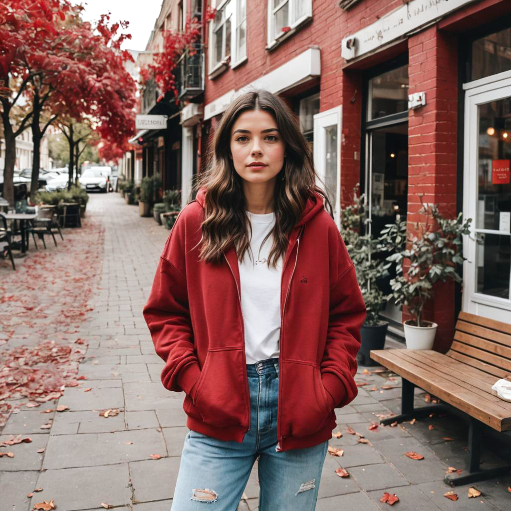 Casual Streetwear Inspiration in a Cafe