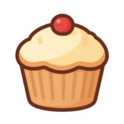 Delicious Bread and Cupcake Icons