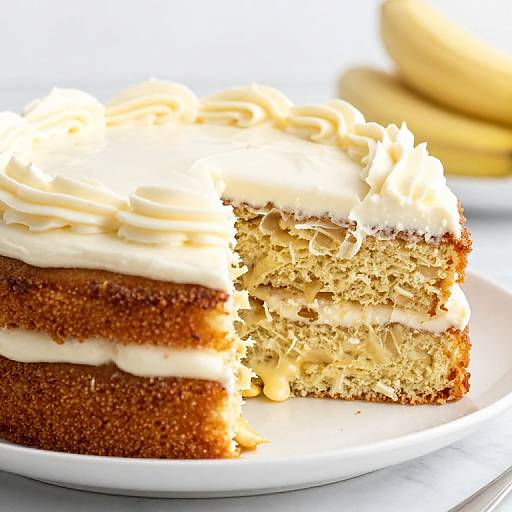 Banana Cake with Cream Cheese Frosting