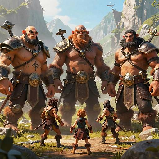 Mighty Goliaths in Misty Mountain Valley