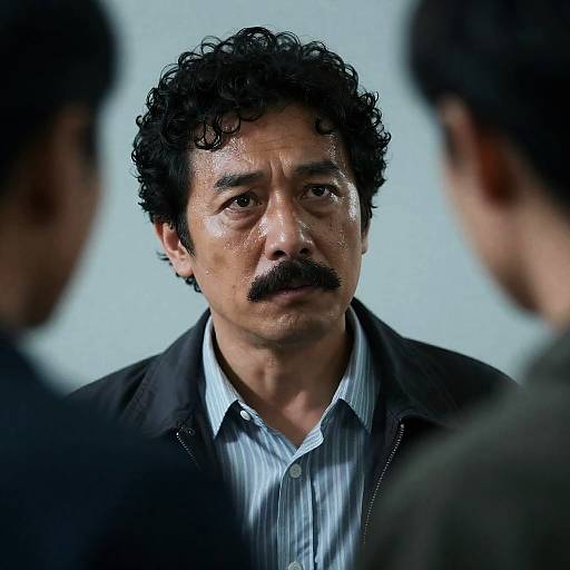 Cinematic Portrait of a Middle-Aged Man