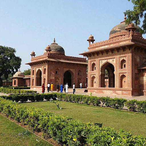 Panipat Monument with Lush Greenery