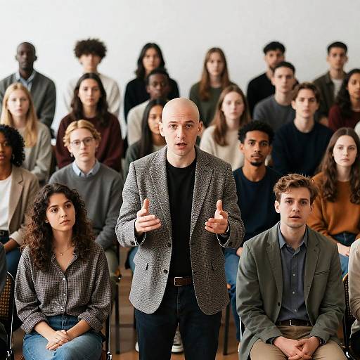 Group Portrait of Diverse Individuals