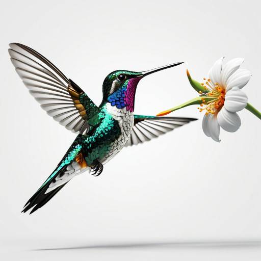 Photorealistic Mechanical Hummingbird Pose Photorealistic Mechanical Hummingbird Pose