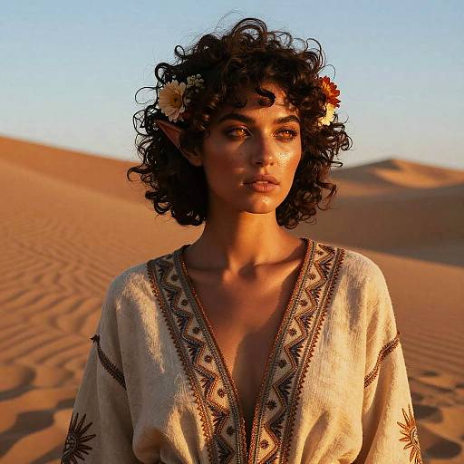 Twilight Dune Mystic Portrait