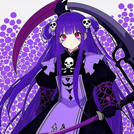 Illustration of Haqua d'rot herminium, kami nomi zo shiru sekai in the style of Milka (milk4ppl)