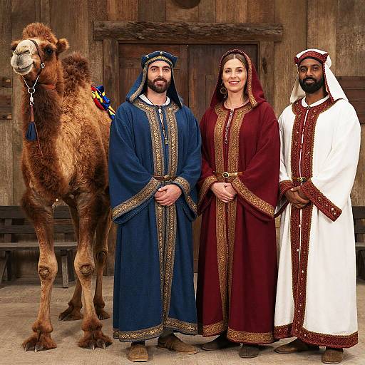 Medieval Costume Group Portrait