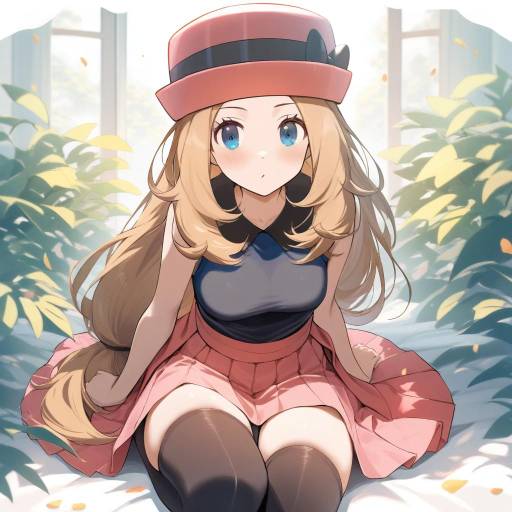 Serena from Pokemon in Stylish Outfit