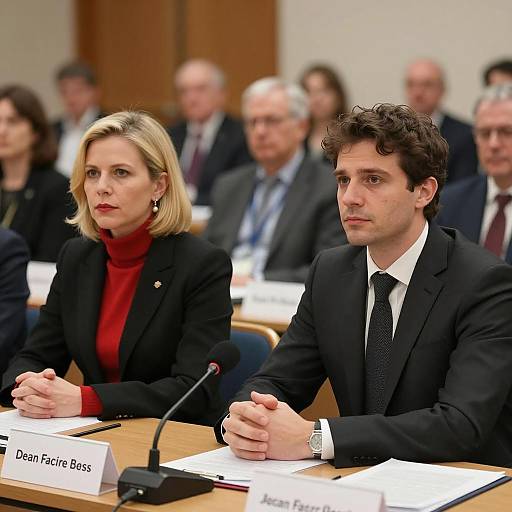 Business Professionals at Conference Table