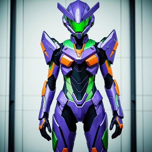 Futuristic Evangelion Unit01 Cosplay Costume