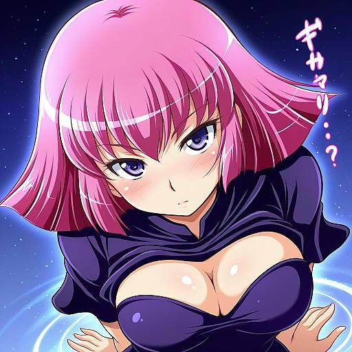 Illustration of Haman karn, gundam in the style of Sekiguchi miiru