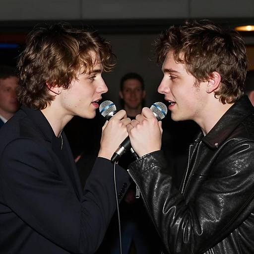 Intimate Singers in a Crowded Room