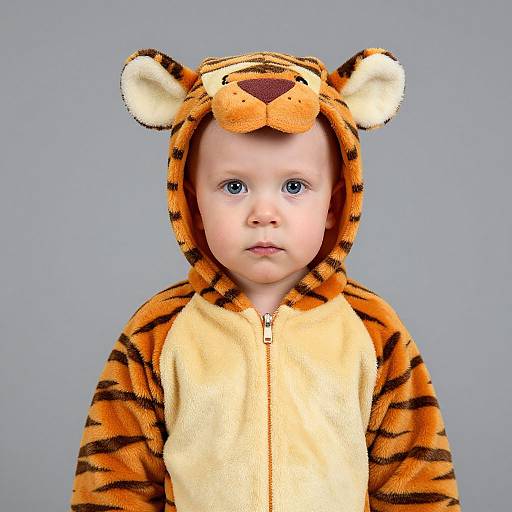 Tiger Infant Costume Portrait
