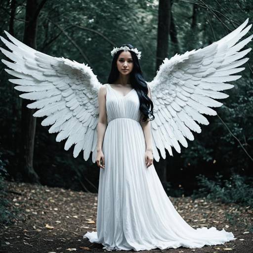 Ethereal White Angel Cosplay Costume