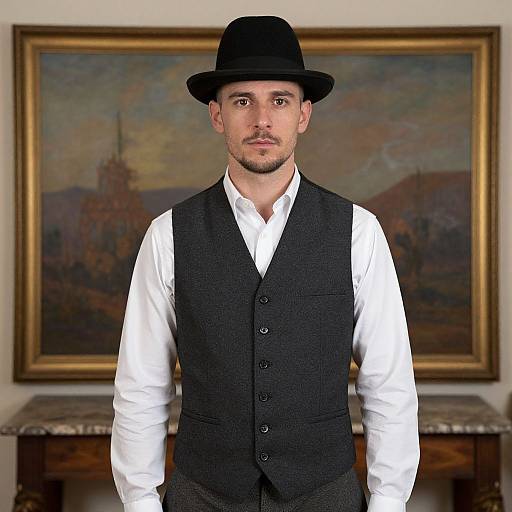 Traditional Trachten Man Portrait