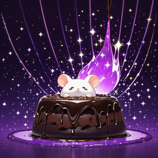 Protective Mouse Over Chocolate Lava Cake Protective Mouse Over Chocolate Lava Cake