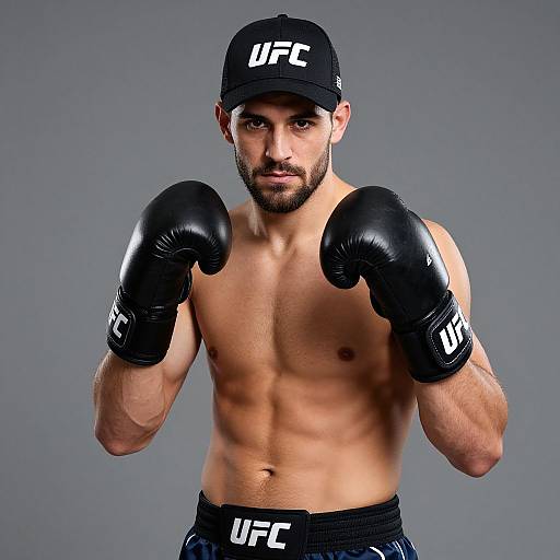 Realistic UFC Fighter Halloween Portrait