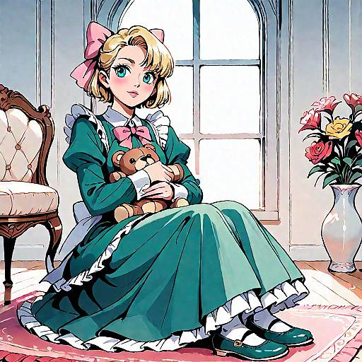 Iris Chateaubriand: 1990s Maid Portrait