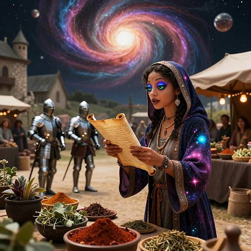 Intergalactic Bazaar Meets Medieval Joust