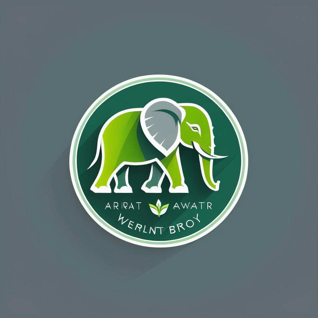 Award-Winning Elephant Vector Logo Design