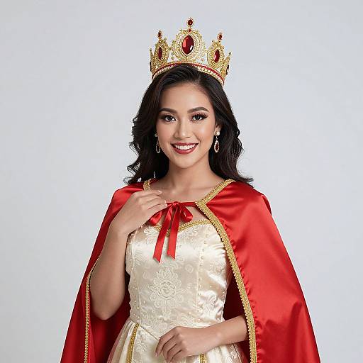 Elegant Pilipina Woman in Costume