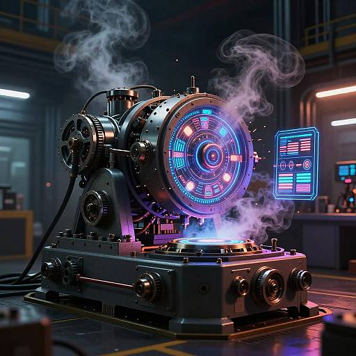 Cyberpunk SDXL Refiner Machinery