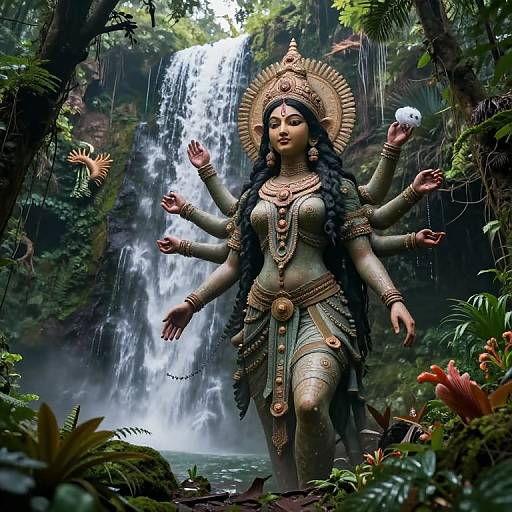 Durgamata Guardian of Magical Forest