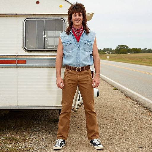 Humorous Brandy Joe Dirt Costume