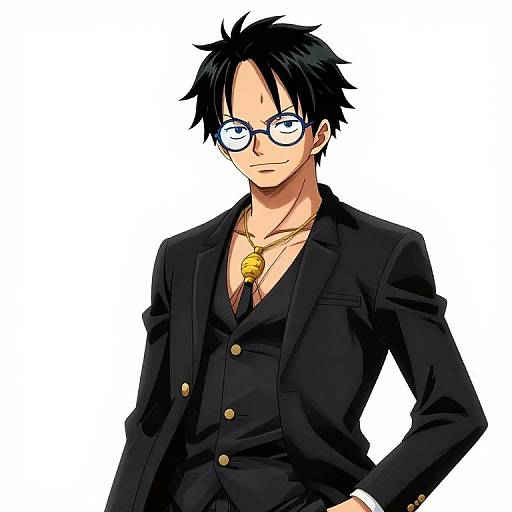 Monkey D. Luffy in Oda Style