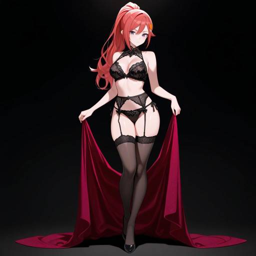 Luxurious Silhouette of Elegance Luxurious Silhouette of Elegance