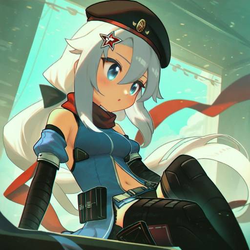 Illustration of 9a-91 (girls' frontline), girls' frontline in the style of Porforever