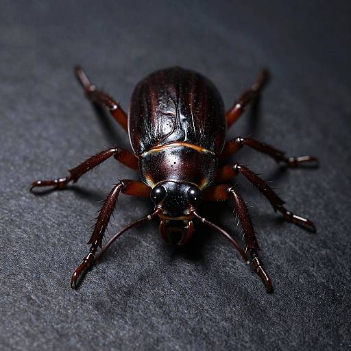 Macro View of Cockroach Legs