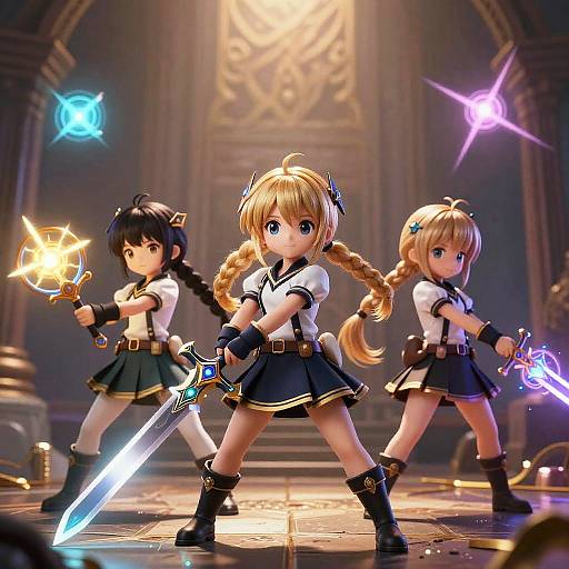 Epic Fantasy Final Fantasy Girls