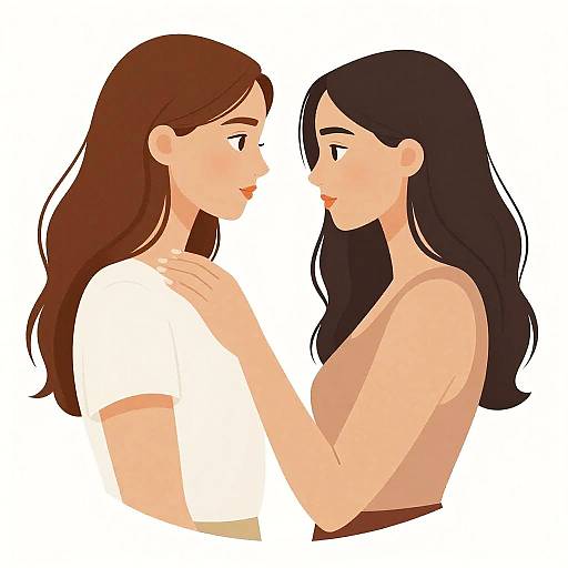 Elegant Artistic Sensual Human Connection