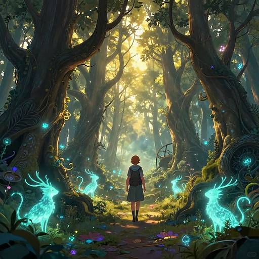 Jordie in Enchanted Forest Dawn