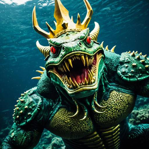 Amphibian King Cosplay Costume Design