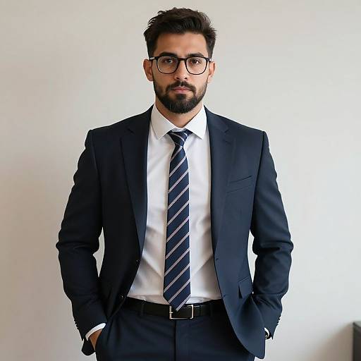 Formal Office Attire Male Portrait
