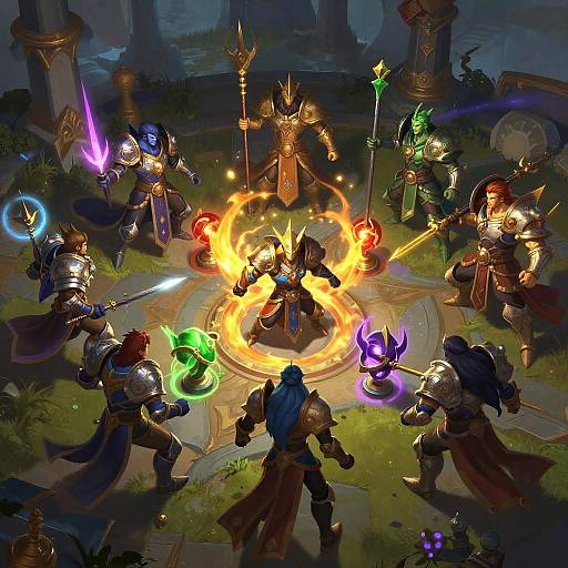 Legend of Runeterra Dynamic Battle Art