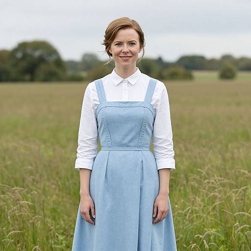 Nanny McPhee in Field Scene