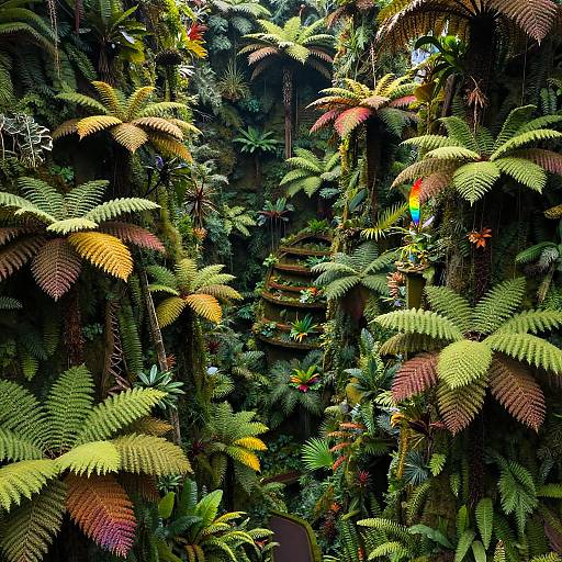 Rainbow Fern Valley in Jungle Canopy