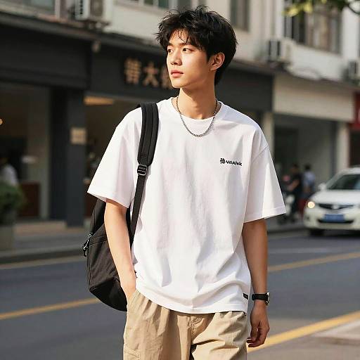 Confident Urban Style Portrait Outdoors